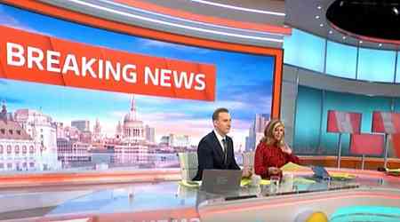 ITV Good Morning Britain's Kate Garraway halts show for tragic 'breaking news'