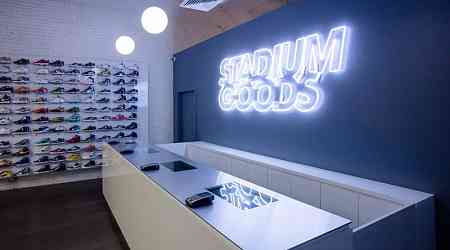 Stadium Goods Shutters New York City Store