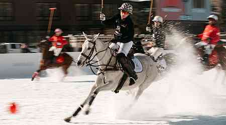 The Simple Pleasure of Watching Polo and Drinking Bourbon in the Snow