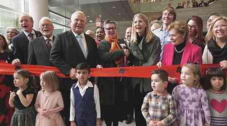 Premier Ford attends CMH ribbon cutting, discusses decision to ban international students from Ont. medical schools