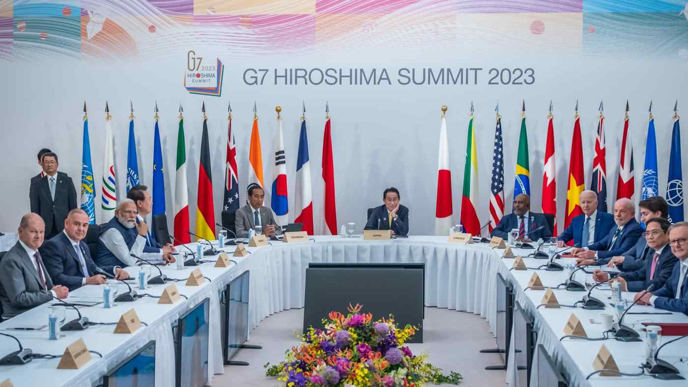 G-7 communique lays out common 'de-risking' path on China