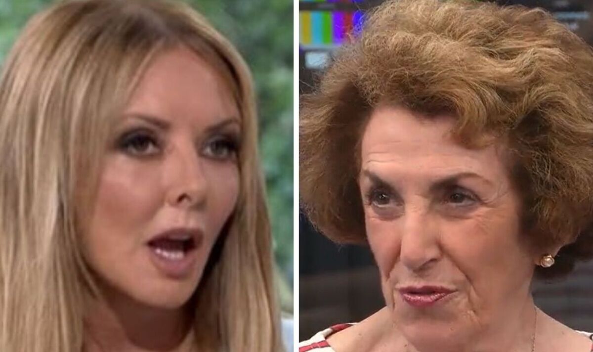 Edwina Currie rips into Carol Vorderman over 'vicious' and 'nasty' comments