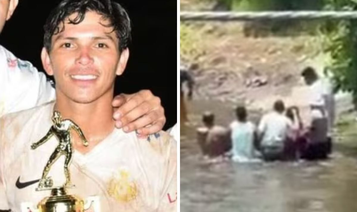 Football player eaten by crocodile while bathing in river in horrific accident