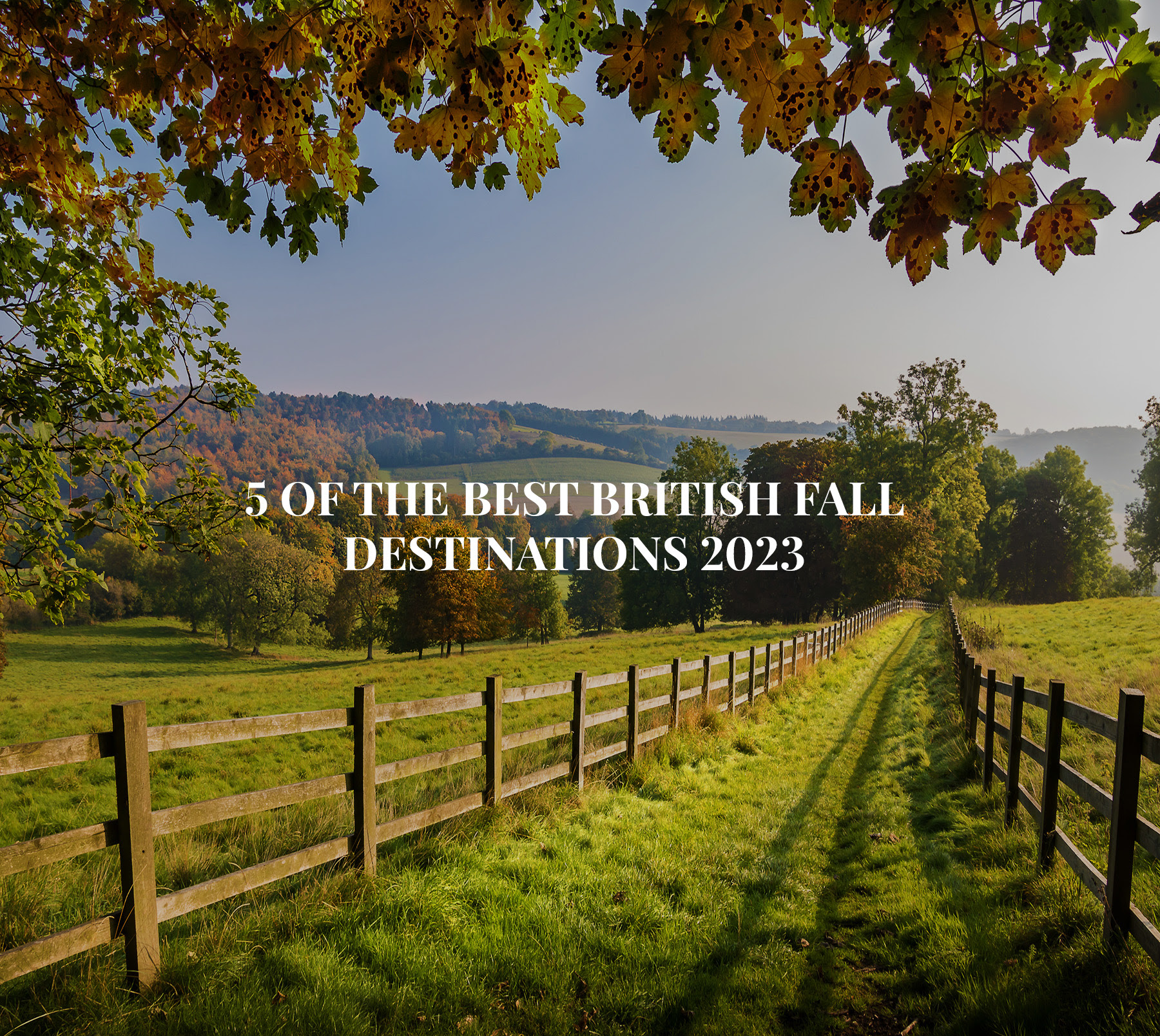 5 places to go to experience a British fall!