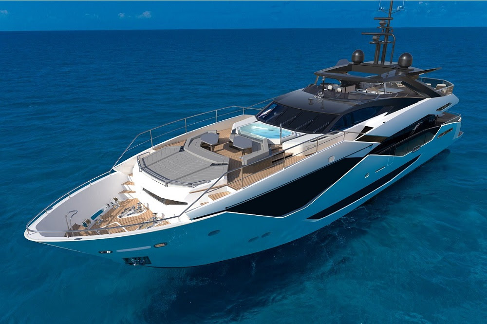 Sunseeker reveals 120 Yacht concept