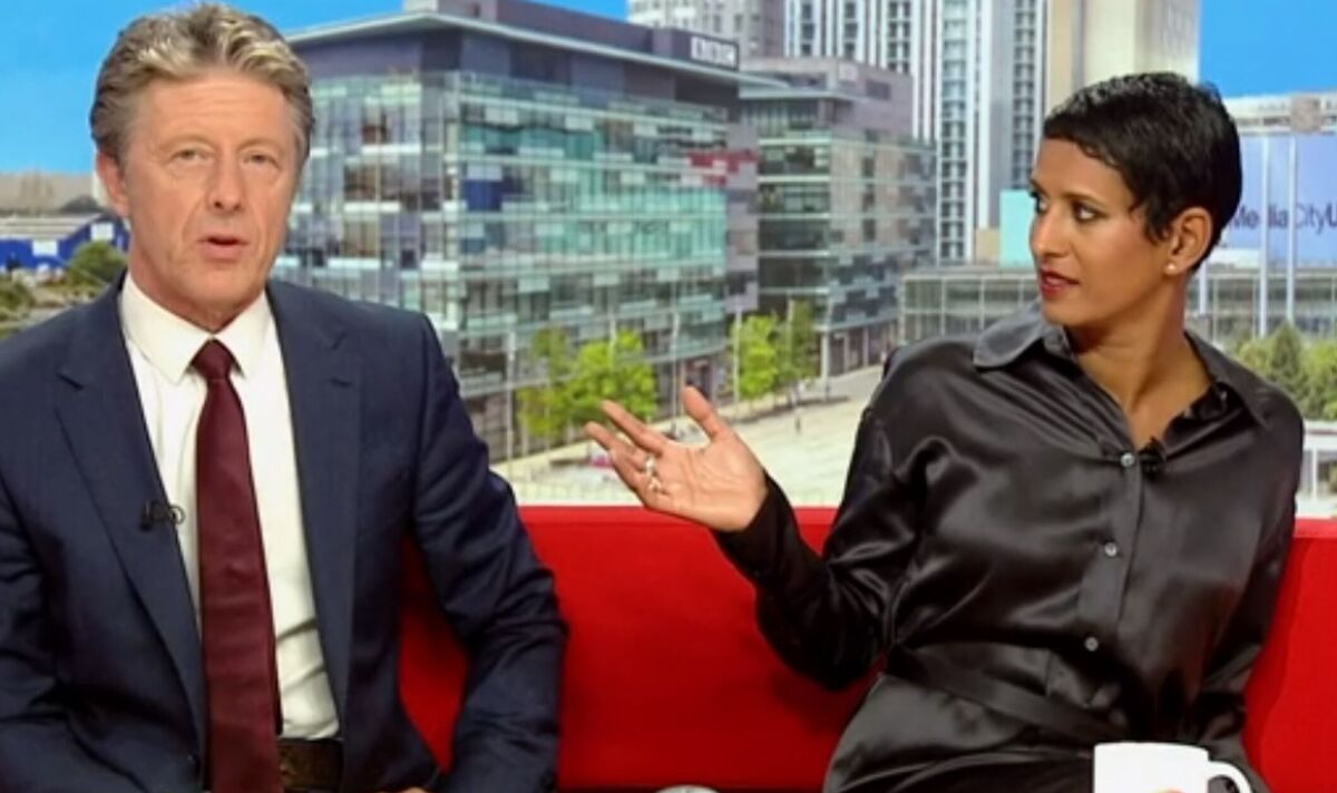 BBC Breakfast's Naga Munchetty aims career dig at co-star Hugh Ferries after awkward joke