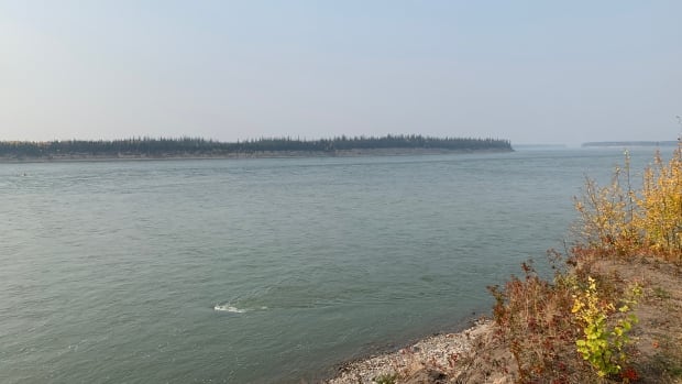 The Mackenzie River is a lot lower than normal. Those who rely on it wonder if it's an anomaly