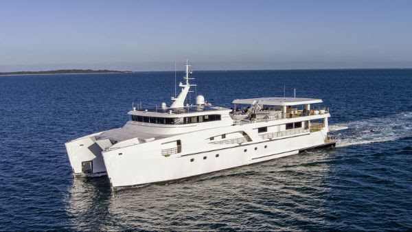 Echo Yachts delivers Australia’s largest 56m catamaran Charley 2