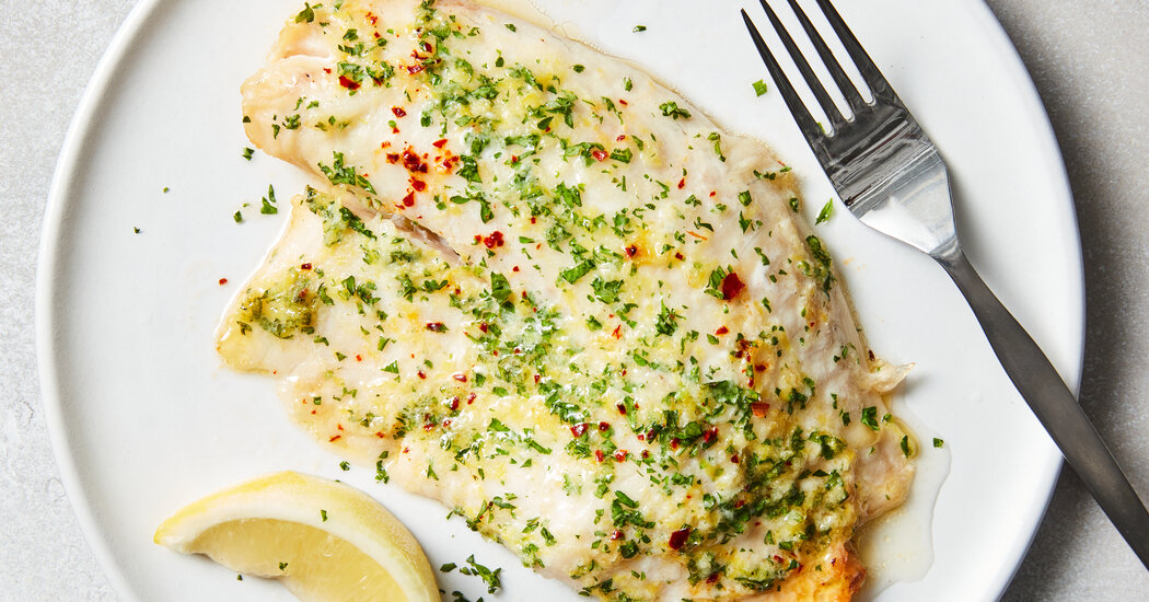 Baked Tilapia, Simply Seasoned With Lemon and Pepper