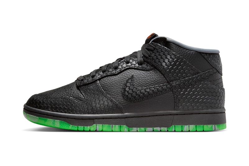 The Nike Dunk Mid "Halloween" Releases Next Week