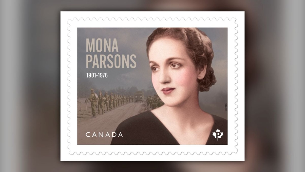 Canada Post honours Mona Parsons in special Remembrance Day stamp