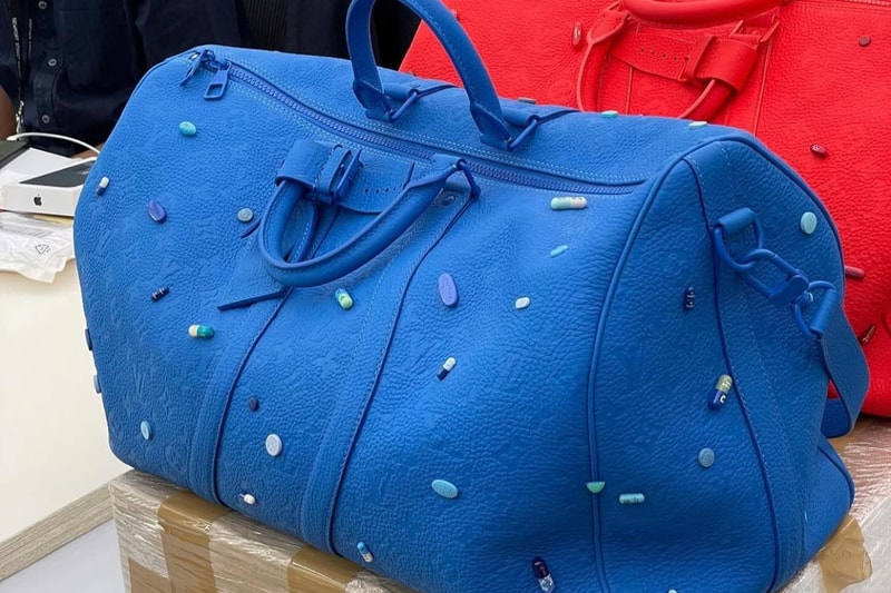 First Look at the Rumored Damien Hirst x Louis Vuitton Keepall Bag
