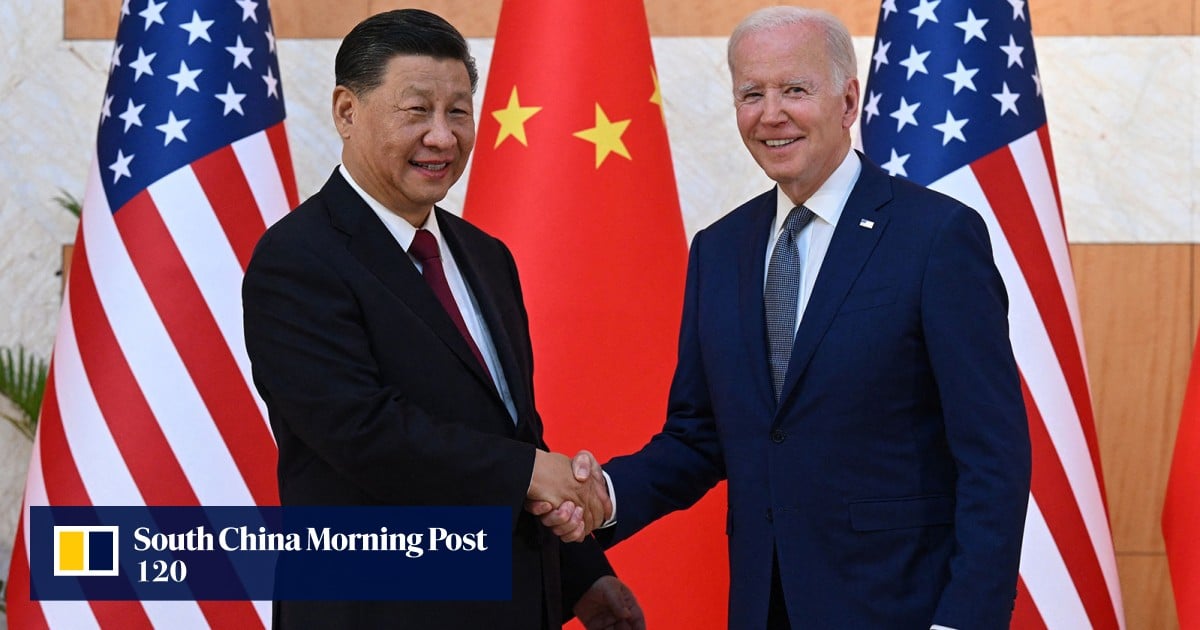Joe Biden, Xi Jinping meet in person for first time in a year, on Apec sidelines