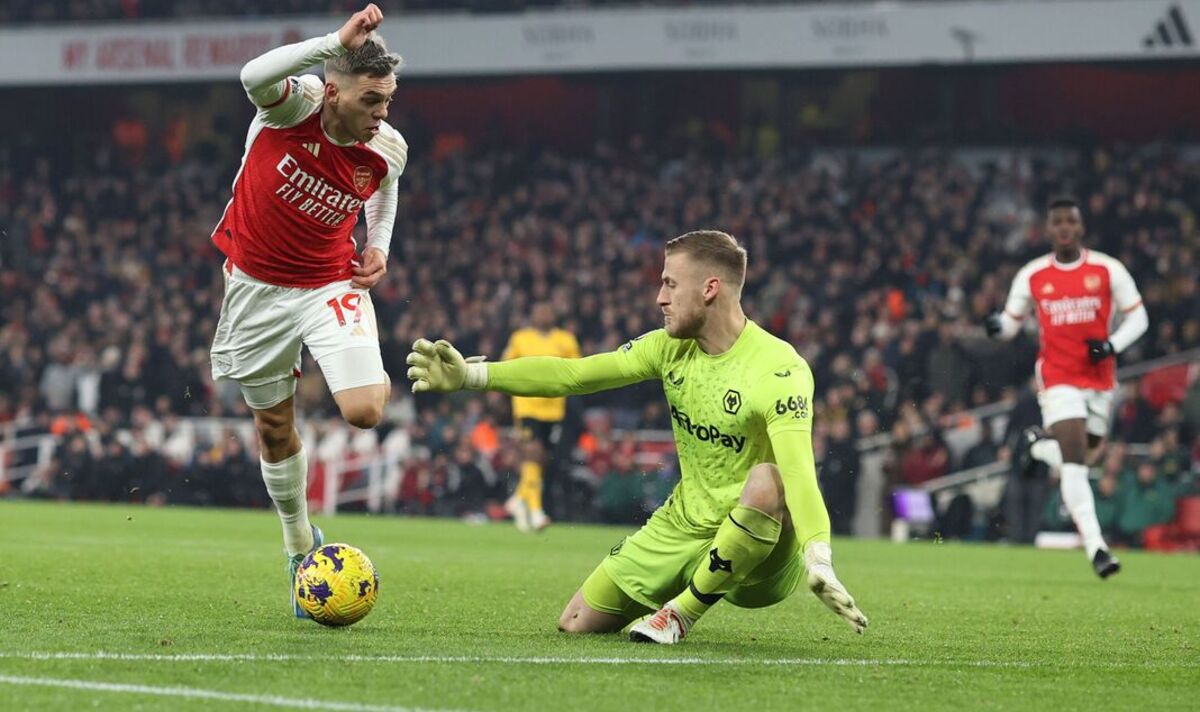Arsenal survive late scare to go four points clear with Wolves win