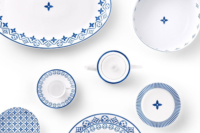 Louis Vuitton Reveals Debut Tableware Collection