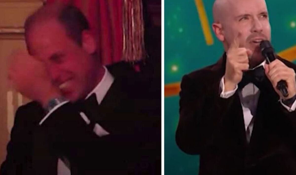 Prince William wipes away tears after Tom Allen's hysterical Royal Variety gig