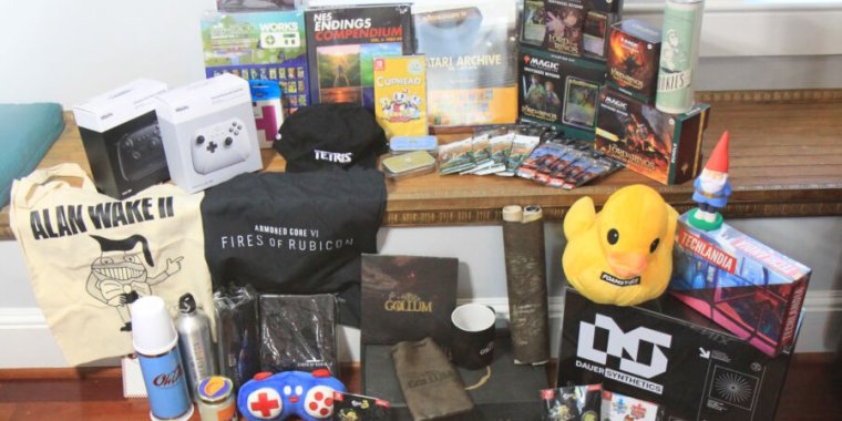 Reminder: Donate to win swag in our annual Charity Drive sweepstakes
