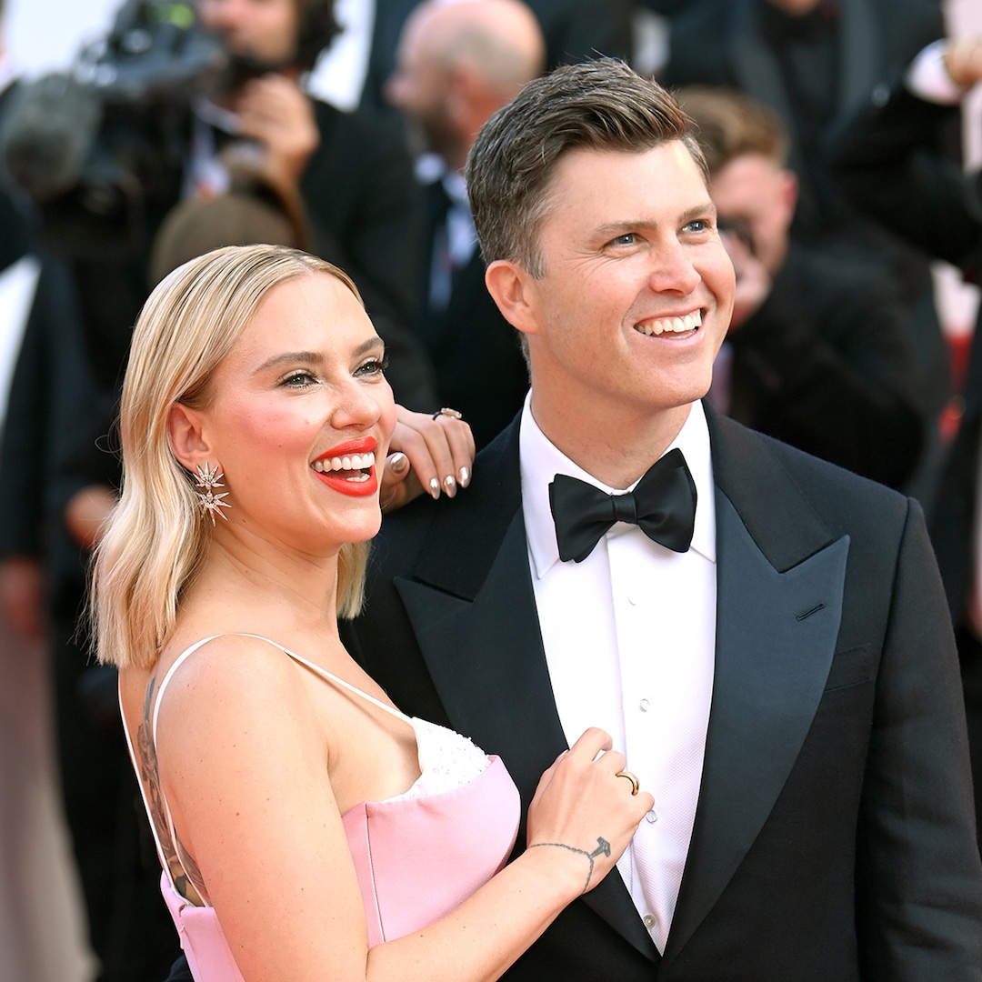  Scarlett Johansson, Colin Jost Enjoy Marvelous Red Carpet Date Night 