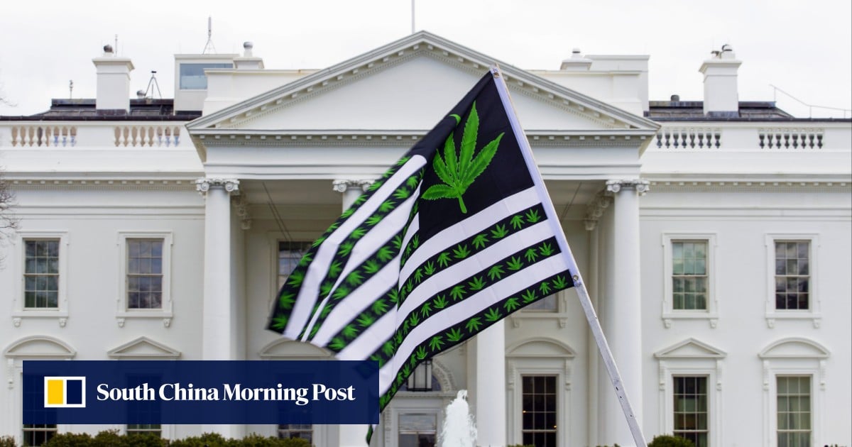 US President Joe Biden pardons thousands convicted of marijuana charges on federal lands, in Washington