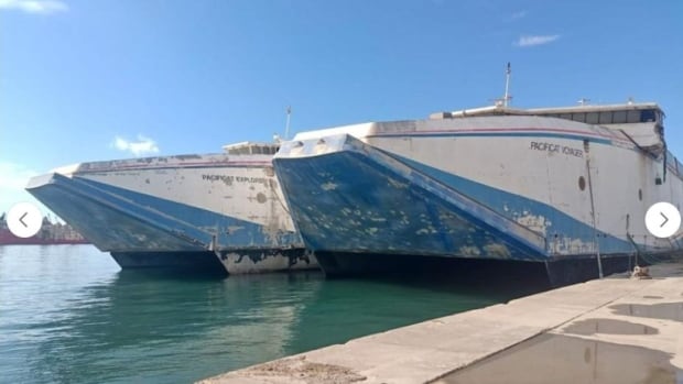 B.C.'s infamous fast ferries are on Facebook Marketplace, and if they aren't bought they'll be destroyed
