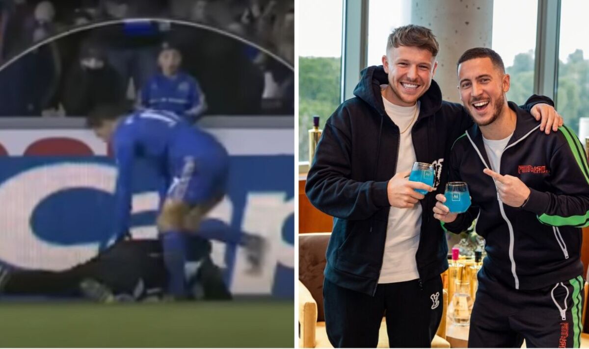 Eden Hazard makes peace with Swansea ballboy he kicked who now has enormous net worth