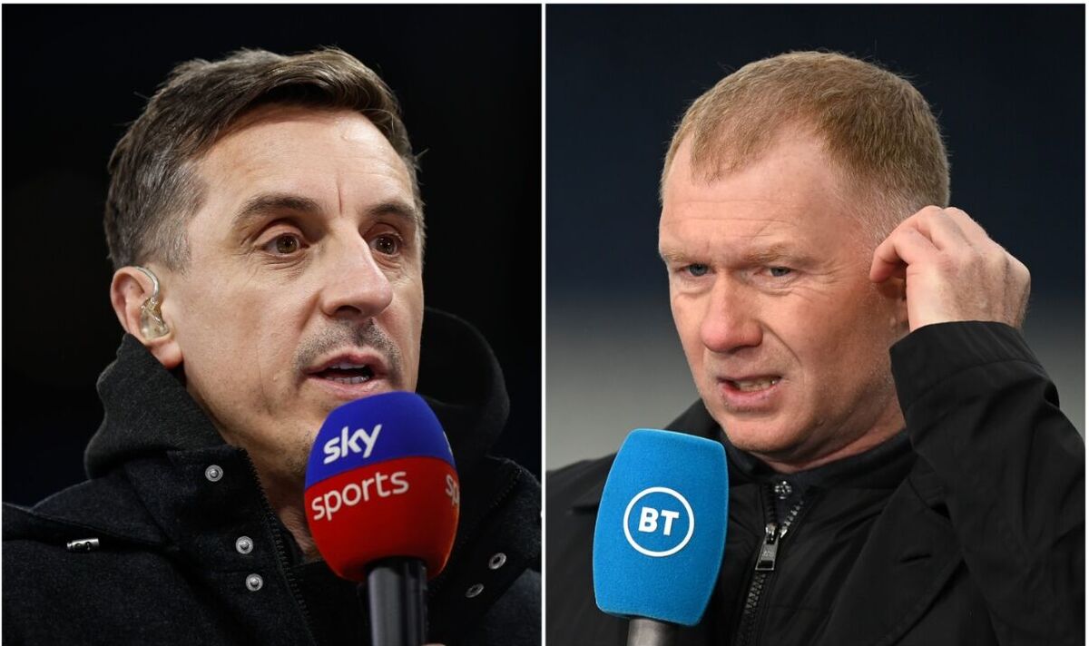 Man Utd hero Gary Neville responds to foul-mouthed Paul Scholes comment