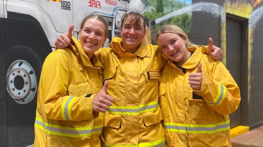 Meet the family fighting fires as well as misconceptions around female firefighters