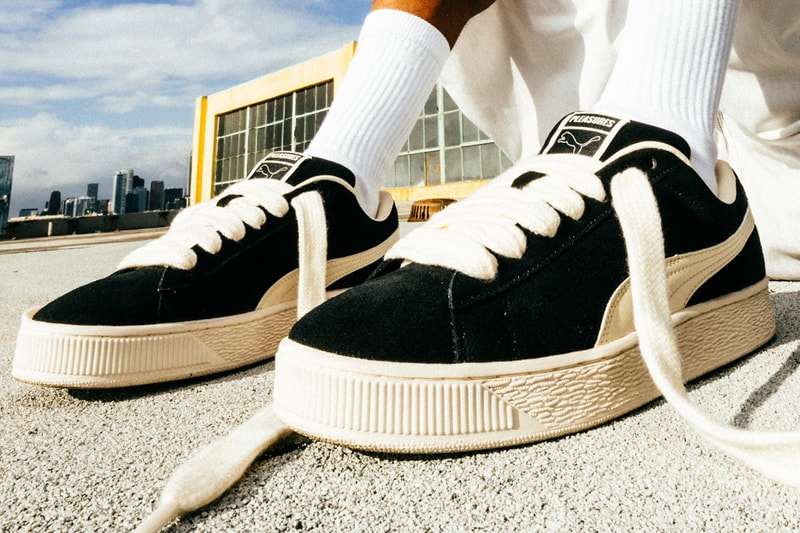 PLEASURES Goes Big With the Puma Suede XL
