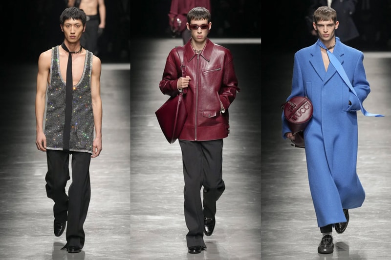 Sabato De Sarno's Debut Gucci Men's Collection Winks With Sophistication