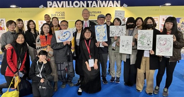 Taiwanese works featured at French comics festival