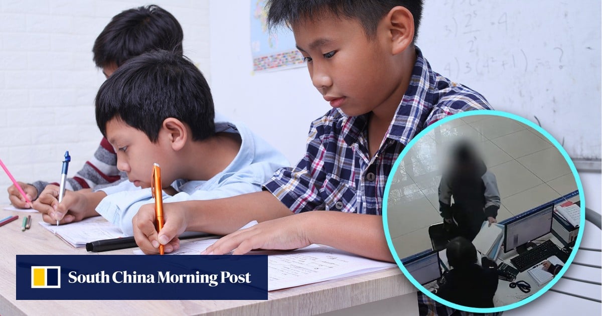 Tearful China boy distressed about after-school classes reports unlicensed tutor to police, becomes online sensation