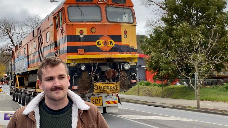 Trainspotting hobby forges friendships and worldwide connections for Adelaide student