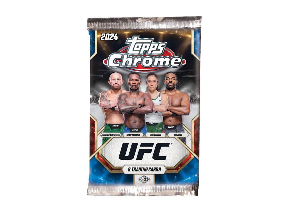 UFC and Fanatics Collectibles Announce Exclusive Trading Card Deal, With Topps Chrome UFC to Hit Retail Feb. 28