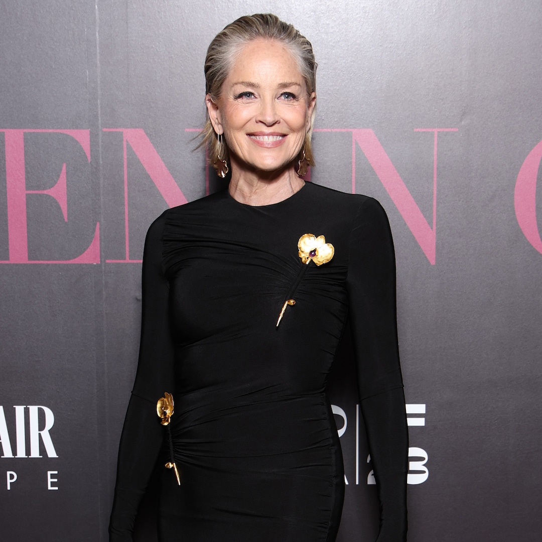  Why Sharon Stone Says It's "Stupid" for People to Be Ashamed of Aging 