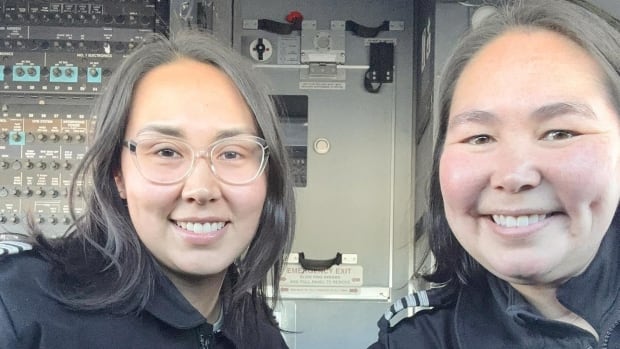 2 female Inuit pilots made history flying together. They hope it's a start