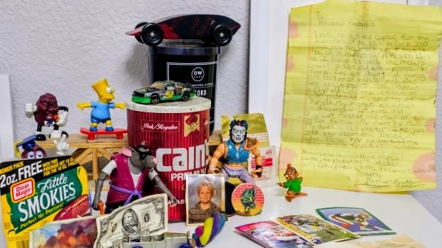 A man found a time capsule under his house. The contents were extremely '90s