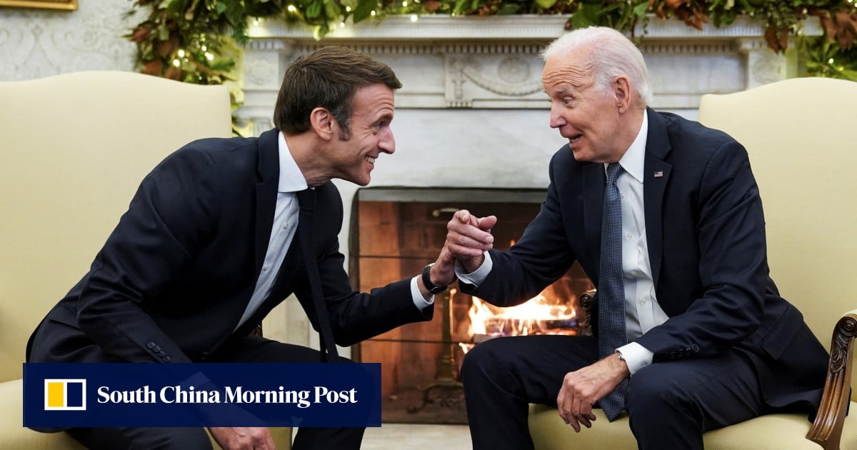 Biden confuses Macron with dead French president, Francois Mitterand, who passed away in 1996