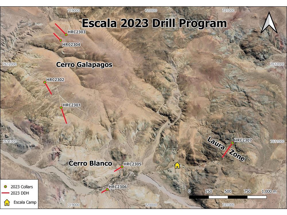 Bocana Resources Corp. Announces Diamond Drill Assay Results from the Escala Gold/Silver/Base Metal Project in Bolivia