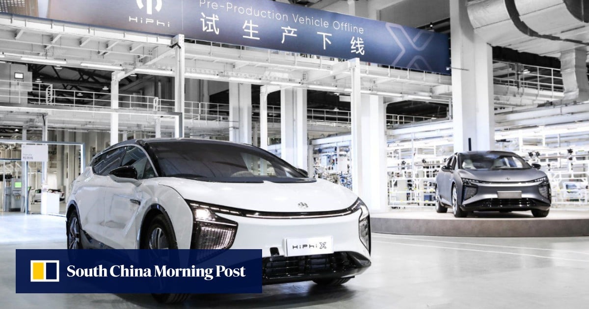 Chinese EV maker Human Horizons suspends manufacture of luxury HiPhi brand for 6 months as market competition intensifies