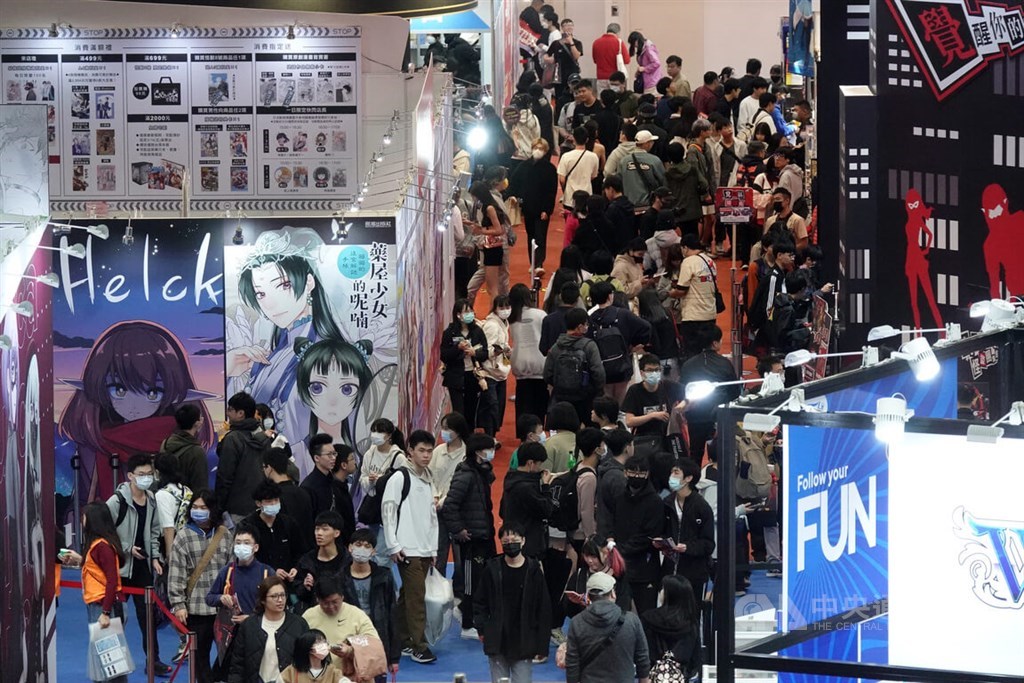 Culture Points help Taipei comics fair record new high for revenues