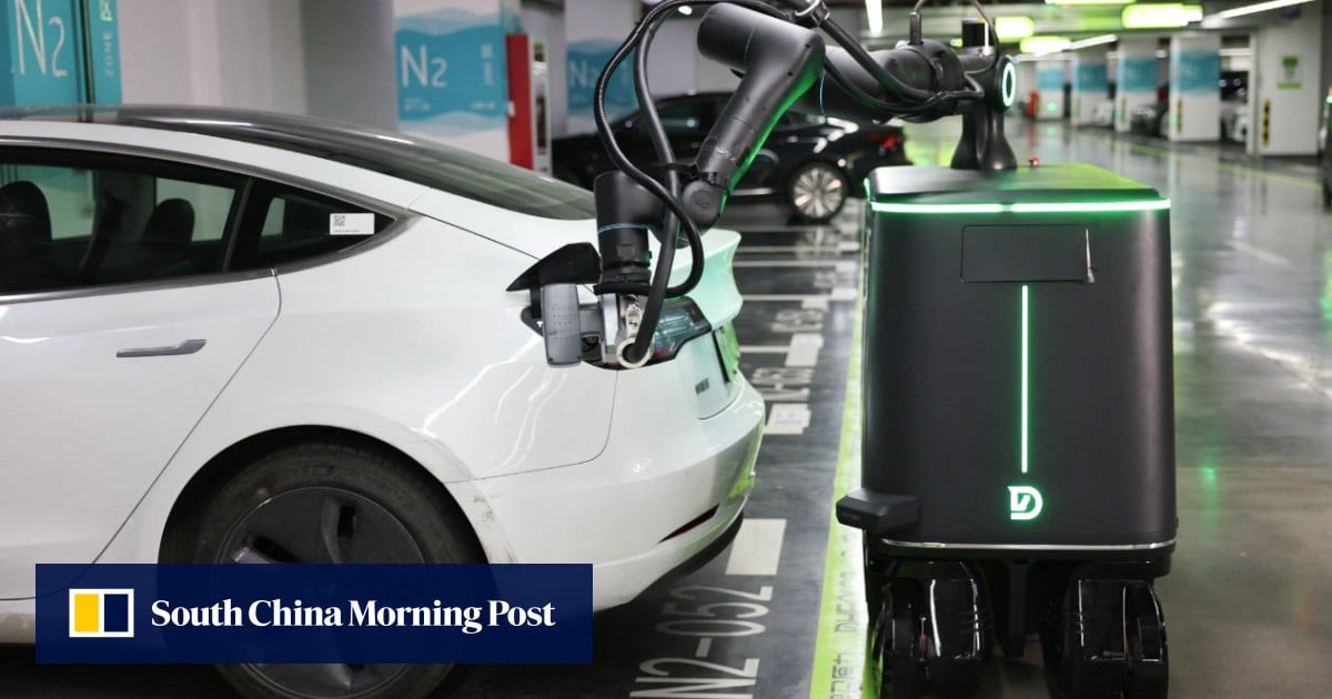 Electric vehicles: Chinese robot chargers start-up GGSN eyes investors, international expansion via new Hong Kong facilities