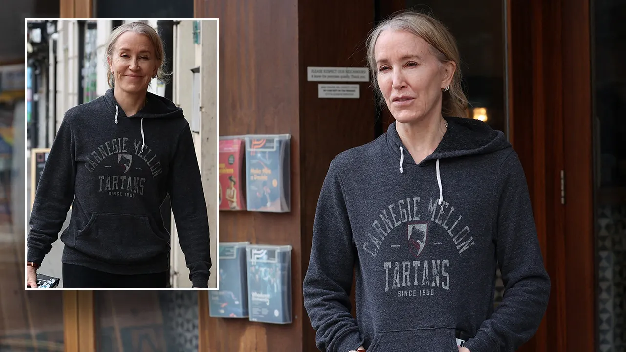 Felicity Huffman wears Carnegie Mellon sweatshirt after Varsity Blues college admissions scandal