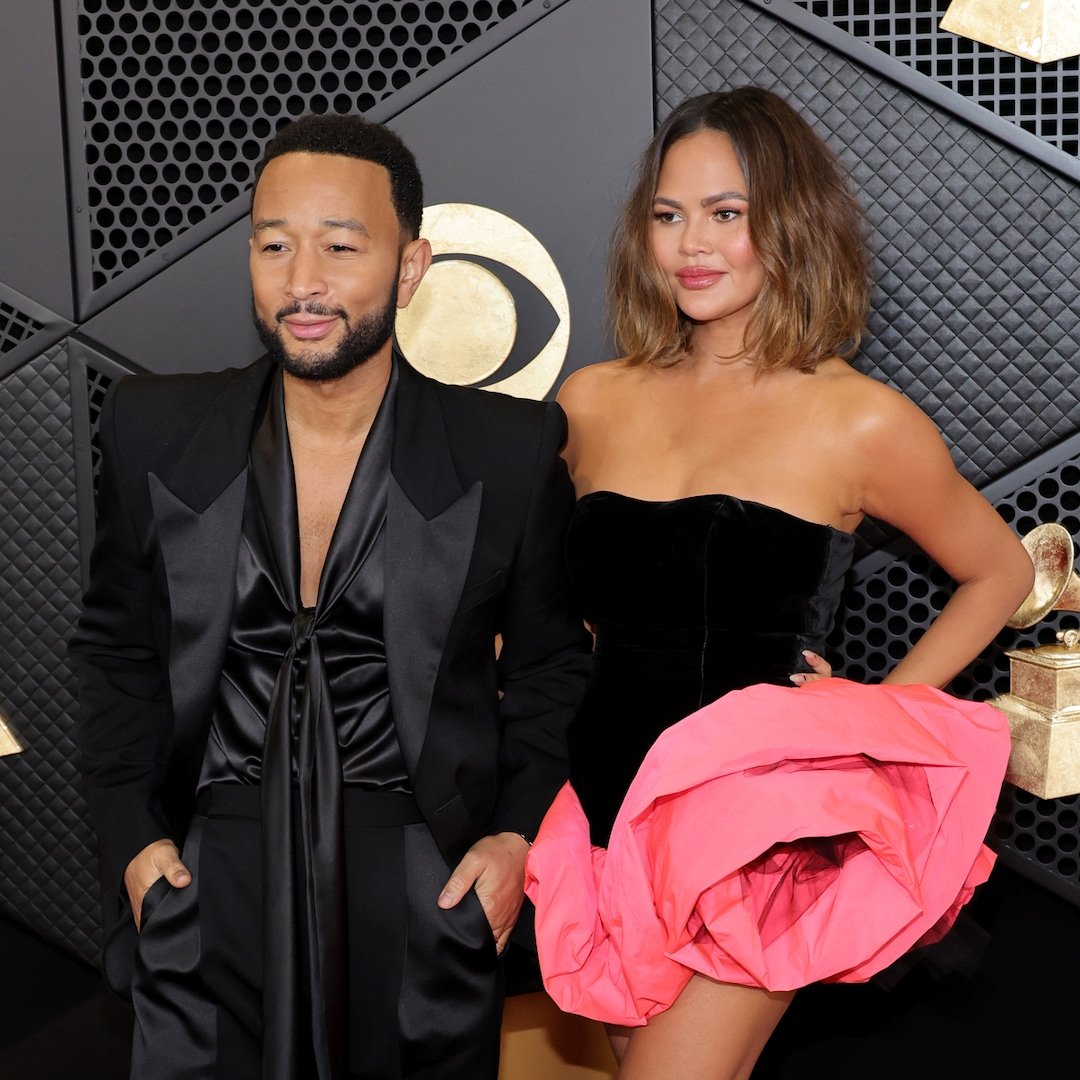  John Legend and Chrissy Teigen's Rosy Date Night at the 2024 Grammys 