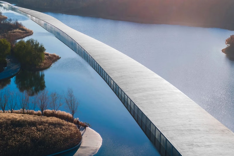 Junya Ishigami's Kilometer-Long Zaishui Art Museum "Floats" Across a Lake in China