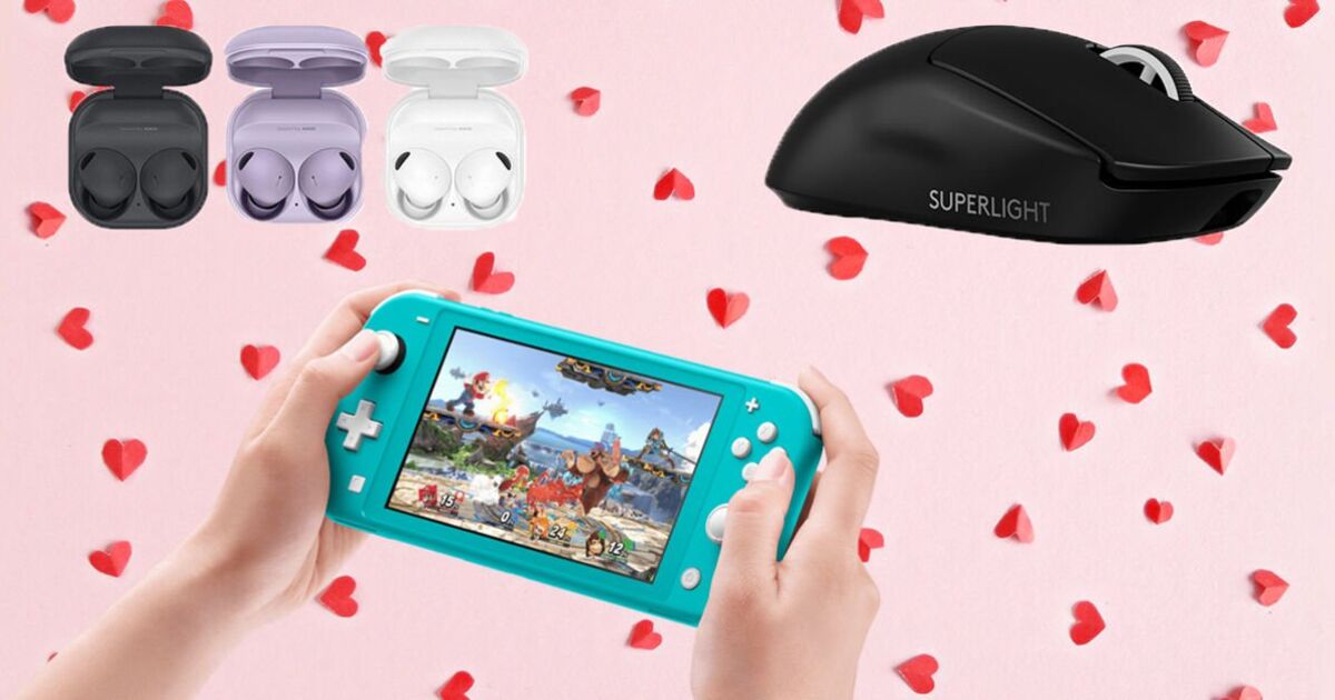 Last-minute Valentine's Day gifts from Logitech, Apple, Nintendo and Samsung