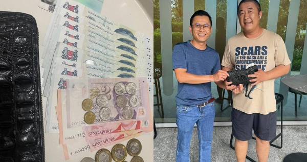 Lost and found: Man returns wallet to owner, accepts $2 as reward to buy teh tarik