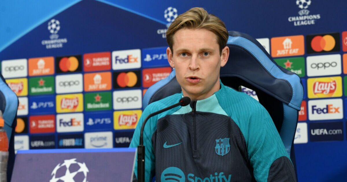 Man Utd target Frankie de Jong 'angry' about 'lies' as Barcelona star tipped for exit