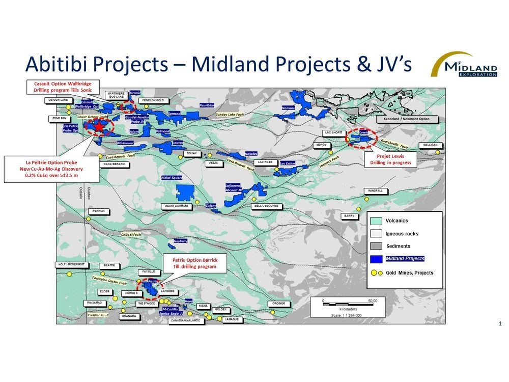 Midland Provides an Overview of Its 2024 Exploration Activities With Its Partners and Also Follow-Up on Its New Discoveries