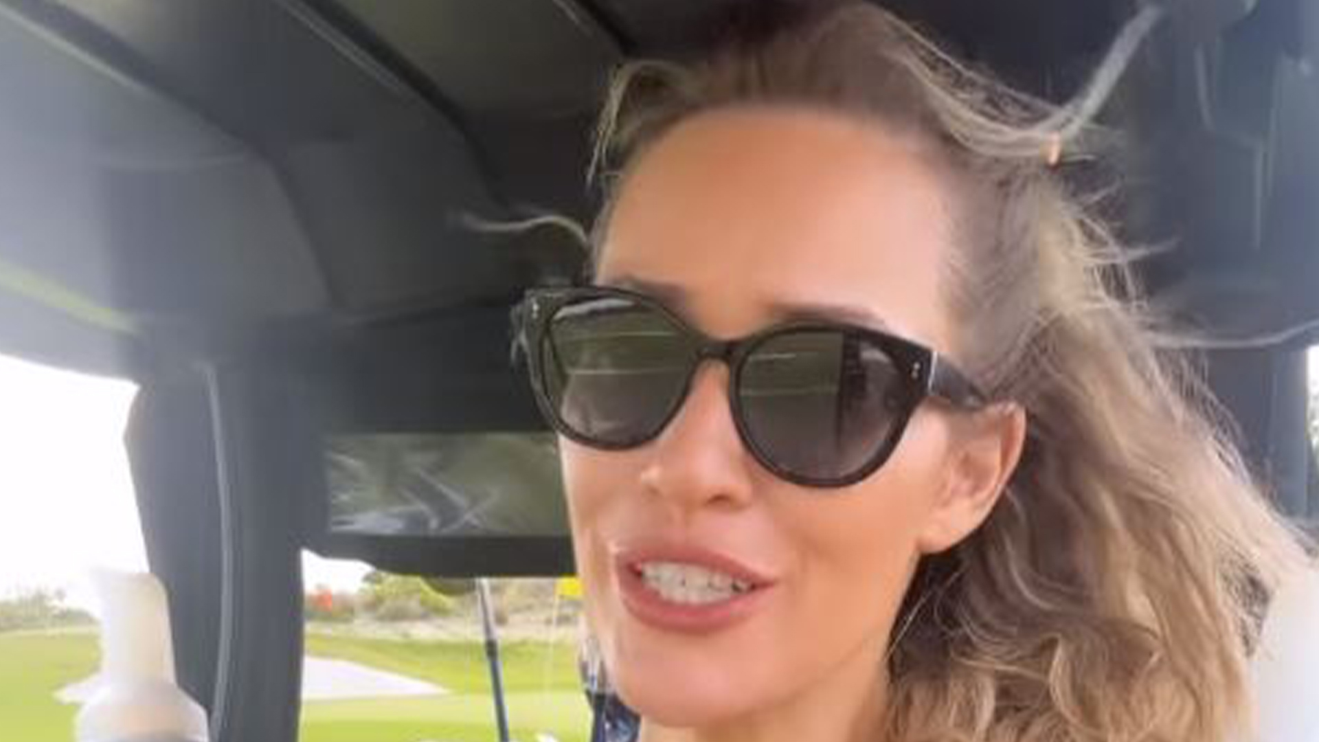 Paige Spiranac leaves nothing to the imagination while zooming in on boobs in Q&A with Bryson DeChambeau