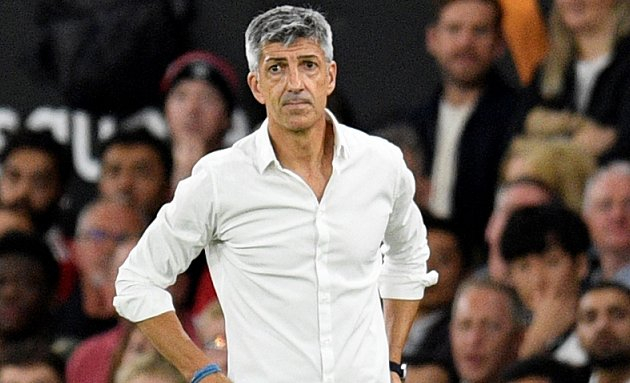 Real Sociedad coach Imanol happy to stop PSG at two goals